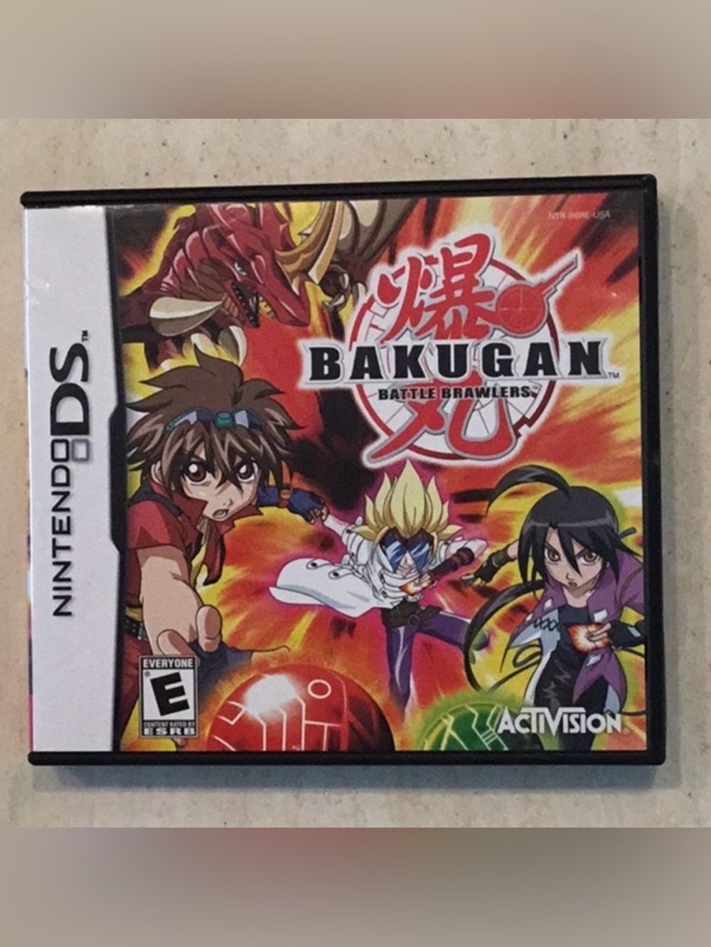 Bakugan Battle Brawlers Nintendo DS Game CIB Tested Working Authentic